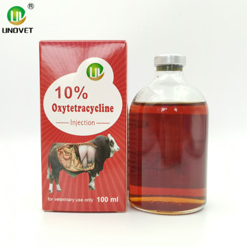 Oxytetracycline Injection UV 10% 100ml red