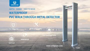 UNIQSCAN Wasserdichter Bogen-Metalldetektor