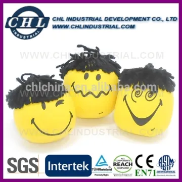 Wholesale funny face ball with logo printed
