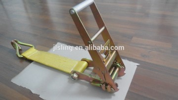 Ratchet Tie Down Webbing Cargo Lashing Strap Belt