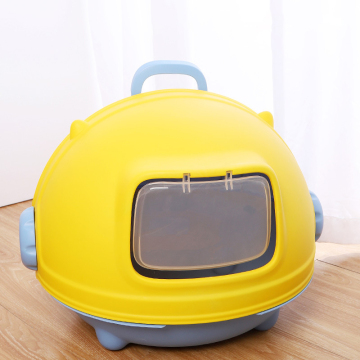 Portable ODM/OEM Robot Cat Litter Box with Large Capacity and Anti-Splash Design
