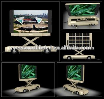 YES-T12 Mobile Outdoor LED Display Advertising Vehicle