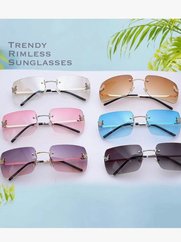 Stylish Frameless Glasses for Fashion Lovers