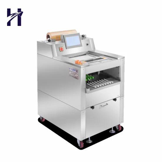 Hot Sale Semi-Automatic Meat/Vegetable Shrink Film Wrapping Machine