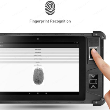 Tableta resistente de la cara del dedo con el sistema Android 11