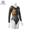 Leotard Leotards Gimnastik Latihan Lengan Panjang Long