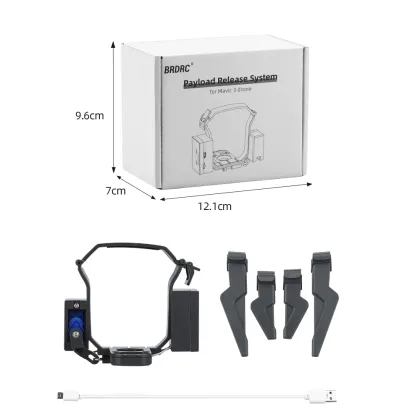 High-Altitude Parabolic Advertising Accessories for DJI Mavic 3, Mavic 3 Thermal, and Mavic 3 Enterprise Drones