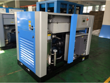 Haute efficacite compresseur d'air sans huile. Oil free air compressor