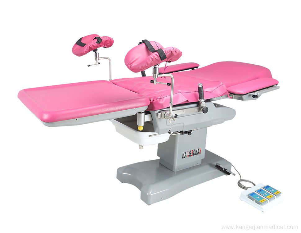 Medical manual portable surgical theatre operation table plastic surgery gynecological exam table