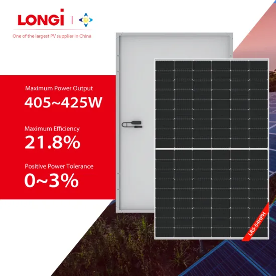 Longi Solar Panels: 405W, 410W, 415W, 420W, 425W Kits fotovoltaico PV Panels in Europe