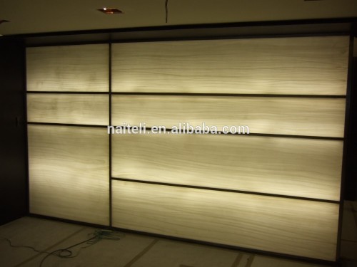 high gloss translucent backlit decorative wall panel