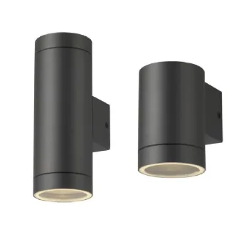 Modern LED Wall Light for Indoor and Outdoor Use - Stainless Steel Body