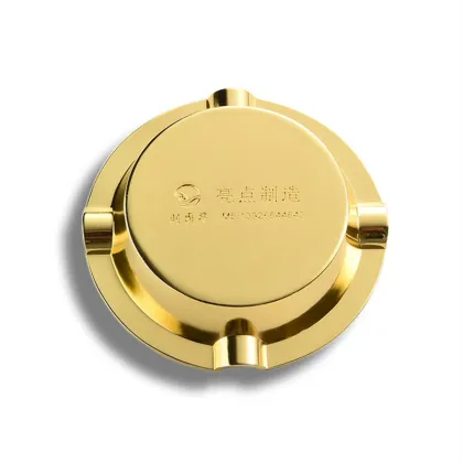 Star stripe Stainless steel ashtray