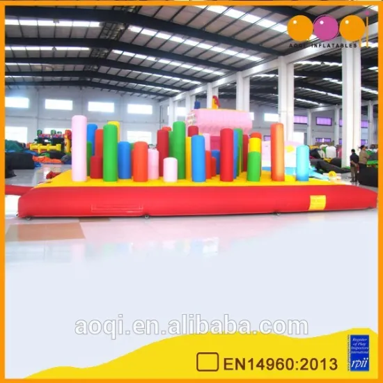 AOQI colorful inflatable pop up sports game for children