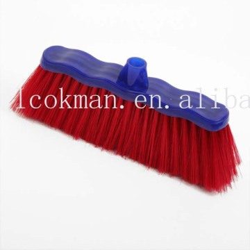 Colorful and Good Quality Plastic Broom (rug brush)