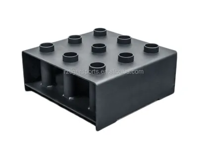 Nine or Five Holes Gym Barbell Rack Storage Equipment