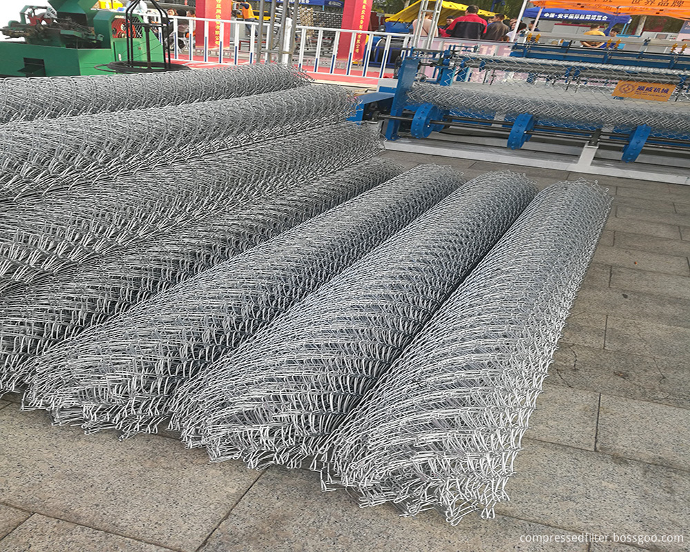 Hot Dipped Galvanized Chain Link Mesh