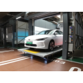 Estacionamiento de placa eficiente AGV