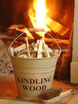 High Quality Ash Bucket Metal Kindling Bucket
