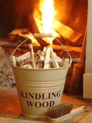 Metal Kindling Wood Bucket