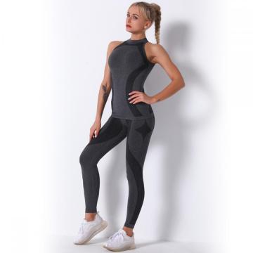 Set Pendek Biker Gym Yoga untuk Wanita