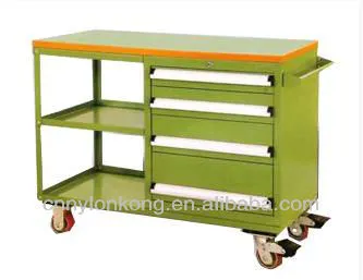 metal Tool tool storage trolley with drawers tool cart on the wheels