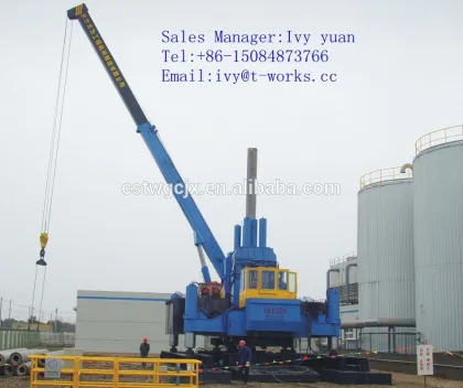 900T hydraulic static pile driver/diesel hammer/construction machinery