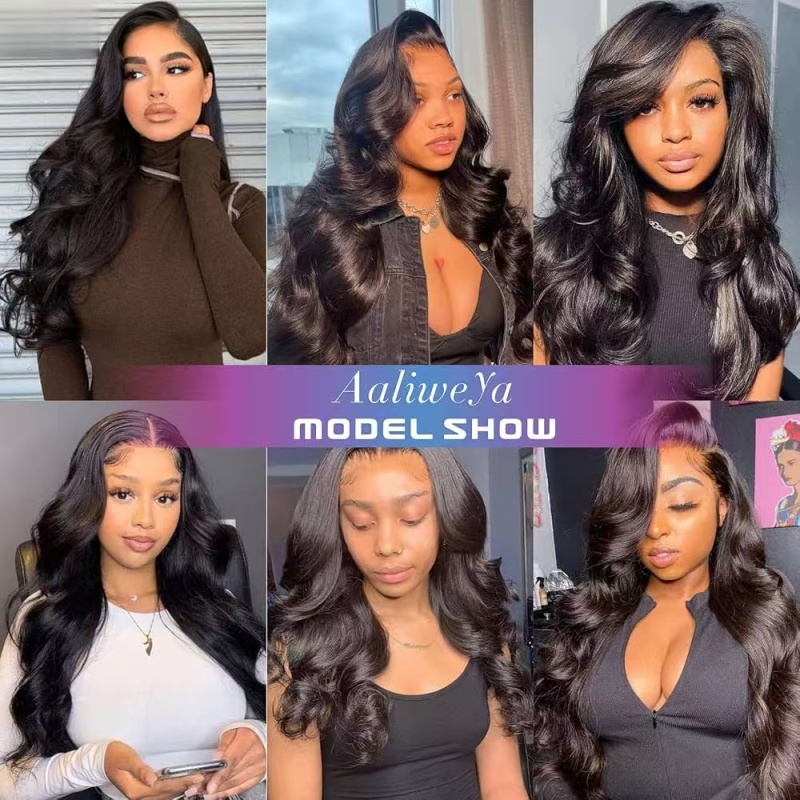 18 Inch 5×5 HD Lace Closure Body Wave Wig 150% Density Glueless