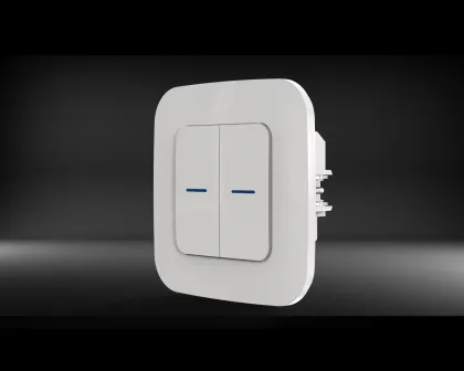 2Gang Voice Control with Google Assistant Neutral Wire