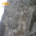 حماية منحدر شبكة سلك تثبيت الصخور