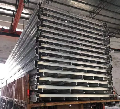 Aluminium profiile for Yacht marina