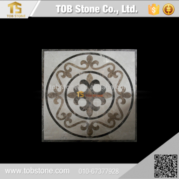 Hand carved exterior stone medallions