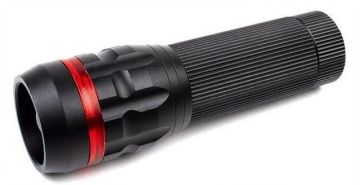 180 Lumen Black Focusing Led Torch Flashlight Jw041141-q3 For Stretch Focusing