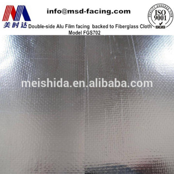 Insulation Aluminum Film laminate glass fiber cloth from China Manufacturer