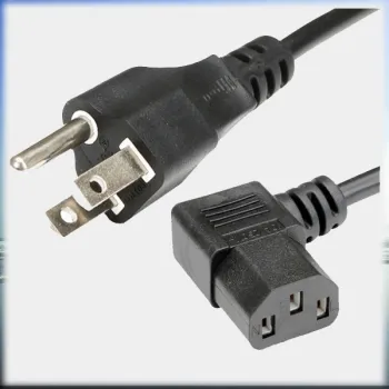 3pin nema 5-15p power cord