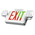 Practical Durable combination emergency light and exit sign