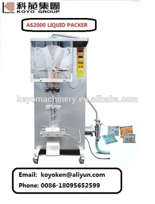 liquid sachet filling machine/sachet machine