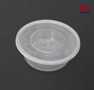 Food Storage Container with Attached Lid