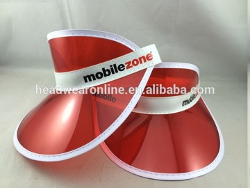 Hair Accessories,Custom Elastic Band Visor , Multicolor Sun Hat