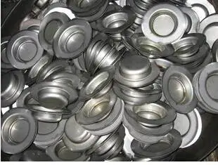 Aluminum coated deep drawn parts stamping