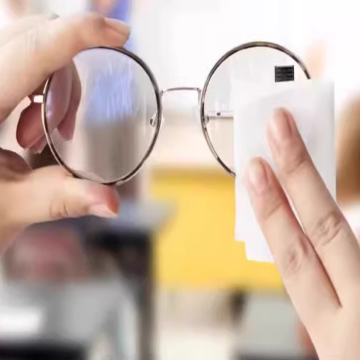 Toalhetes de viagem para lentes antiembaçantes de longa duração