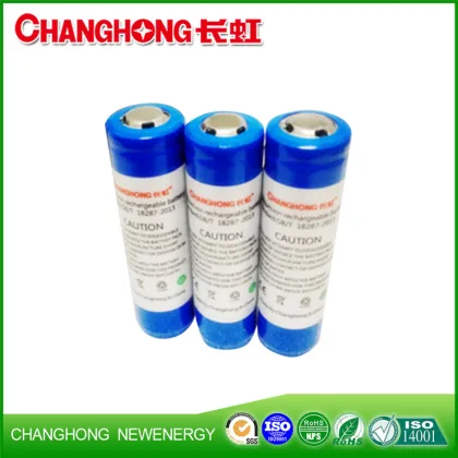 Changhong battery lithium battery 3.7v 3200mah samsung battery 18650