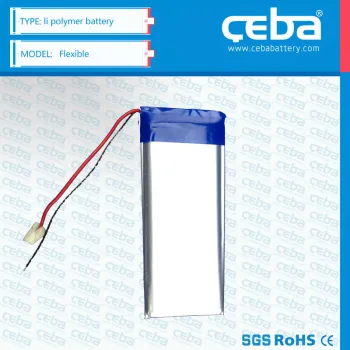 3.7v 2700mah li polymer battery