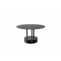 Hot selling round living room glass tea table