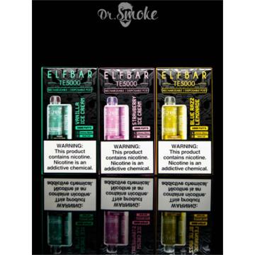 Rechargeable Elf Bar TE5000 Disposable Pod Flavour