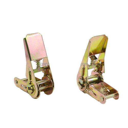 Manufacturer of GL-16711-2: 800kgs 25mm 1 Inch Zinc Plated Ratchet Belt with Metal Buckle and Rubber Handle