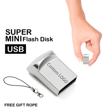 Mini metalen USB-flashdrive