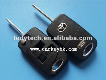 Top quality Toyota modified flip 3 buttons key shell key blank key cover