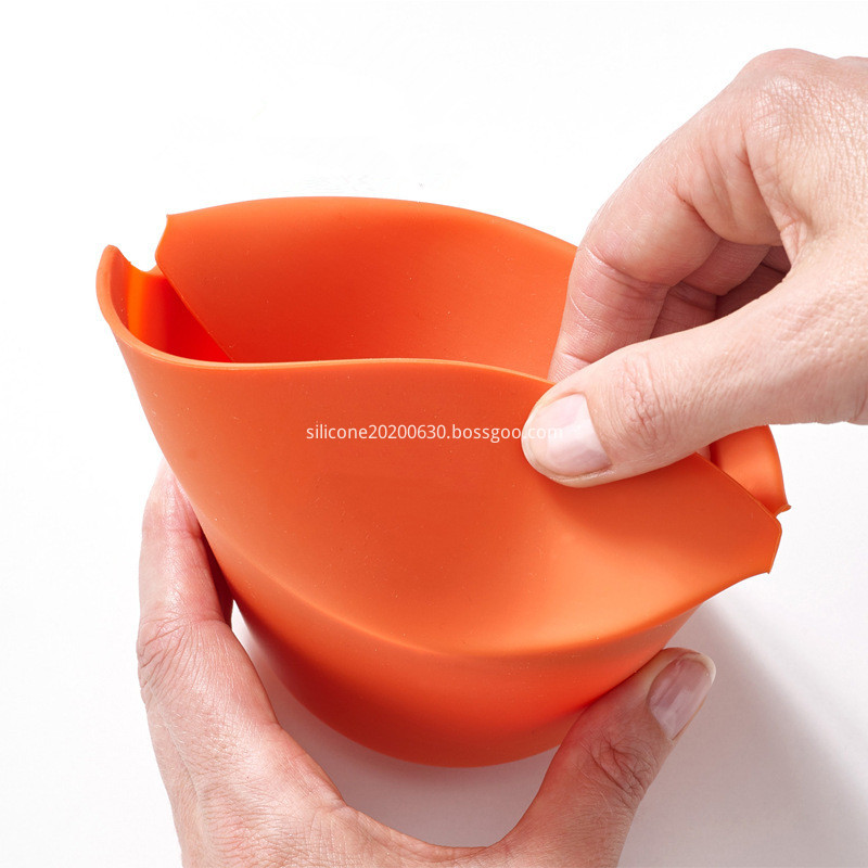 Popcorn bowl orange