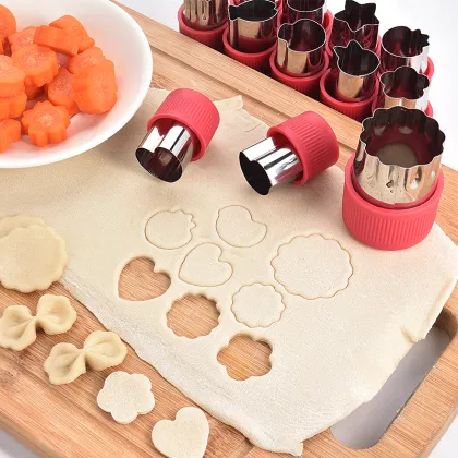 Top Seller Kitchen Accessories: 12Pcs Fruit & Vegetable Tools & Carving Gadgets